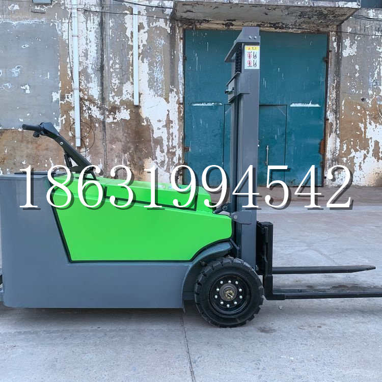 滨州市小型电动叉车1吨2吨步行站驾式电瓶堆高充电装卸车液压升降车铲车